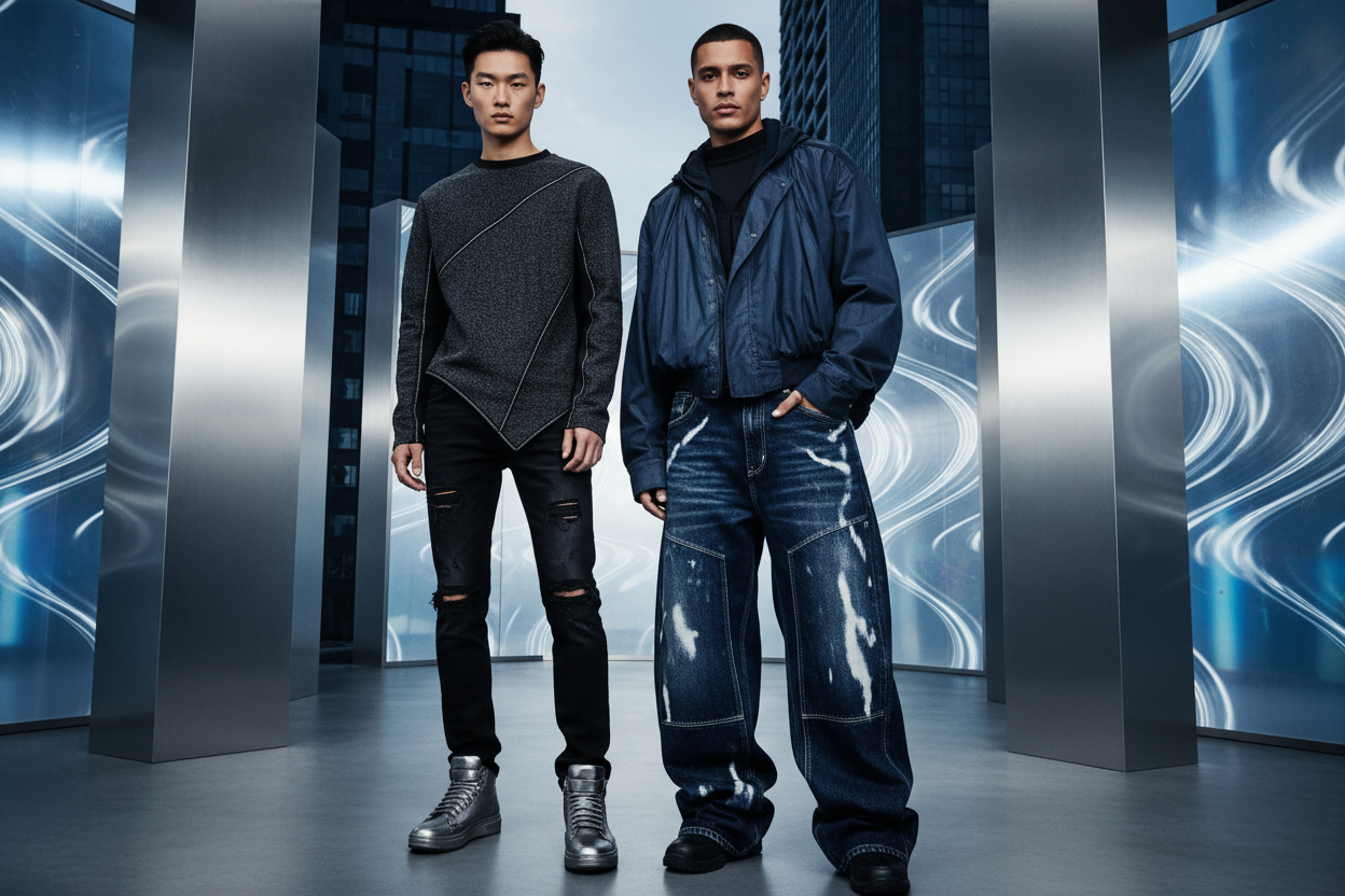 Men’s Streetwear Jeans – Next-Level Fit