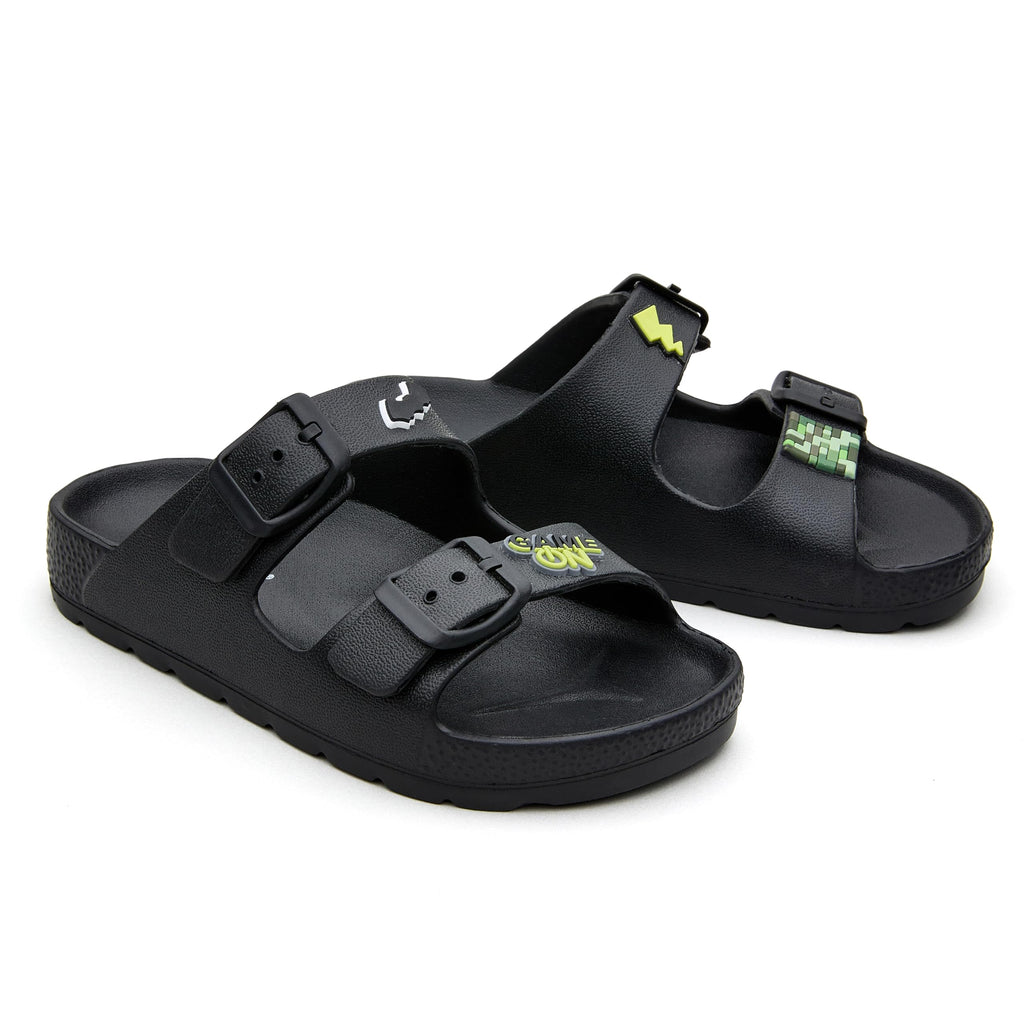 EasyStar Boys and Girls Adjustable Strap EVA Slipper Sandal