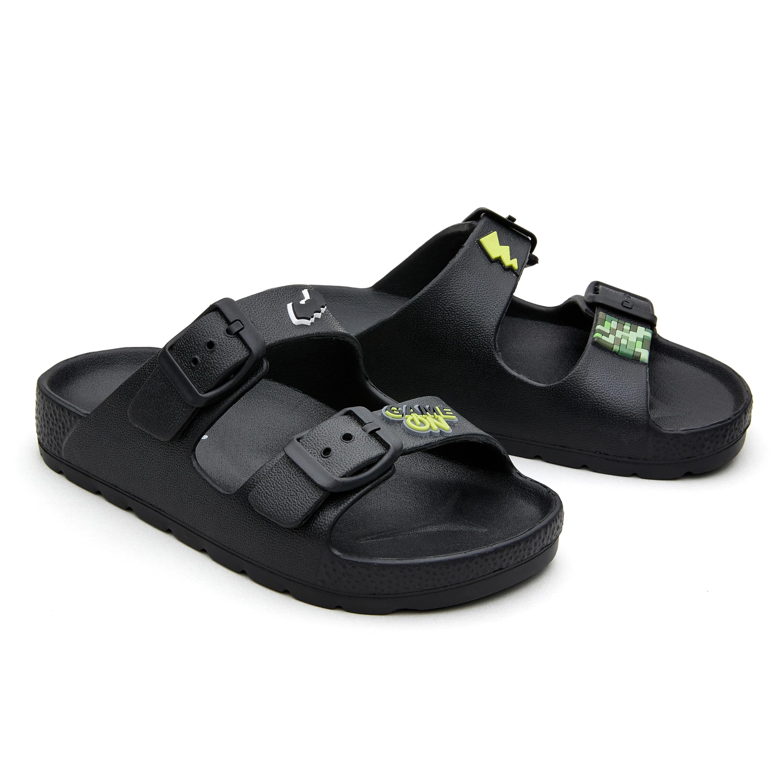 EasyStar Boys and Girls Adjustable Strap EVA Slipper Sandal